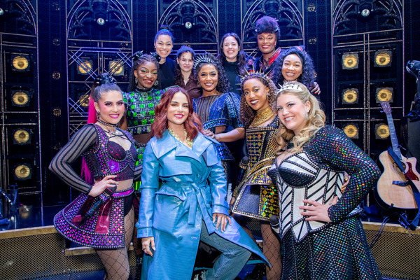 Photo: JoJo Visits SIX on Broadway Ahead of MOULIN ROUGE! THE MUSICAL Debut Image