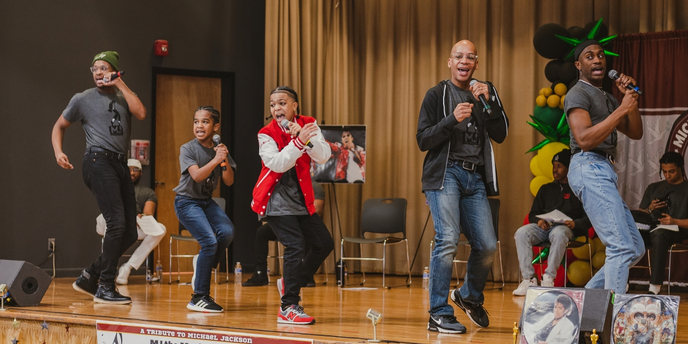 Photos/Video: MJ Cast Celebrates Black History Month with Students at Michelle Obama Elementary School Photo