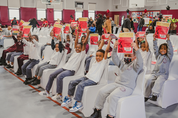 Photos/Video: MJ Cast Celebrates Black History Month with Students at Michelle Obama Elementary School Image