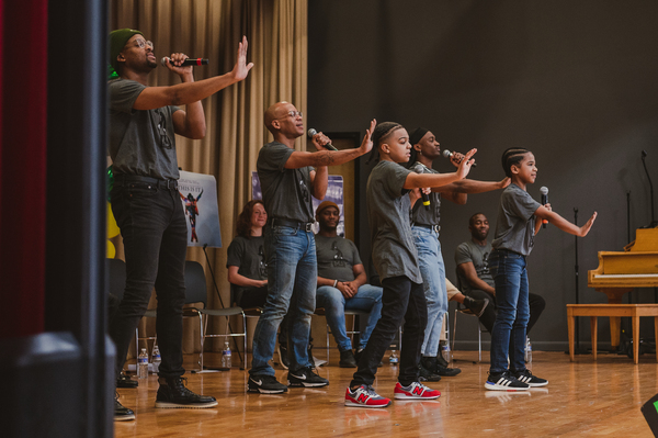 Photos/Video: MJ Cast Celebrates Black History Month with Students at Michelle Obama Elementary School Image