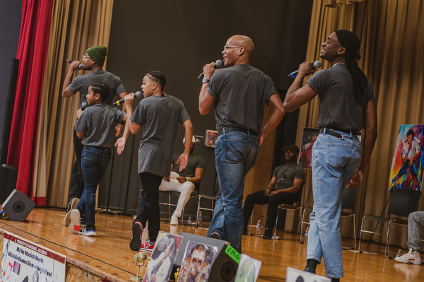 Photos/Video: MJ Cast Celebrates Black History Month with Students at Michelle Obama Elementary School Image