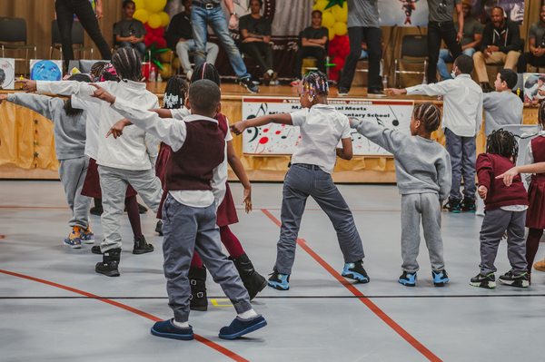 Photos/Video: MJ Cast Celebrates Black History Month with Students at Michelle Obama Elementary School Image