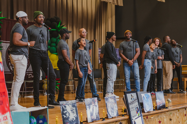 Photos/Video: MJ Cast Celebrates Black History Month with Students at Michelle Obama Elementary School Image