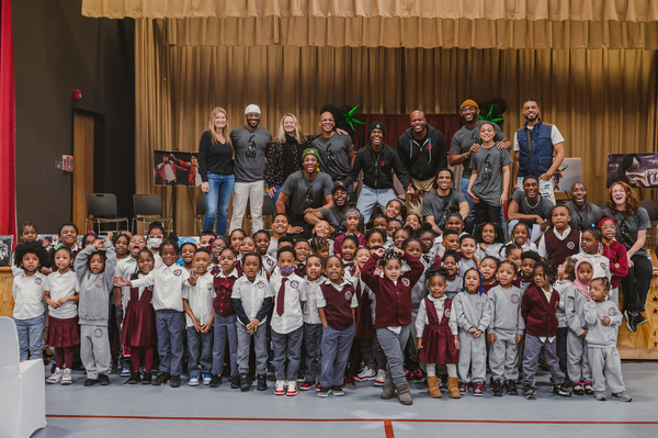 Photos/Video: MJ Cast Celebrates Black History Month with Students at Michelle Obama Elementary School Image
