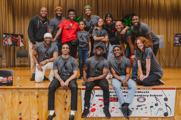 Photos/Video: MJ Cast Celebrates Black History Month with Students at Michelle Obama Elementary School Image
