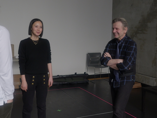 Photos & Video: See Miki Nakatani & Mikhail Baryshnikov in Rehearsals for THE HUNTING GUN 