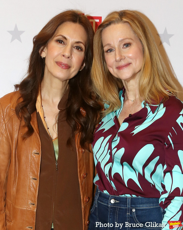 Jessica Hecht and Laura Linney  Photo