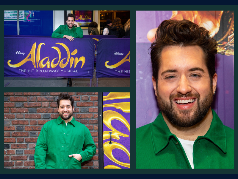 Words From the Wings: Zach Bencal of ALADDIN Talks Pre-Show Rituals, Backstage Must-Haves, and More! Image