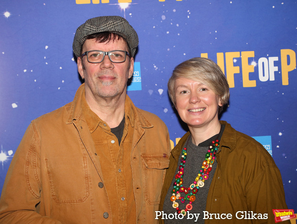 Composer Andrew T. Mackay and Sound Designer Carolyn Downing Photo