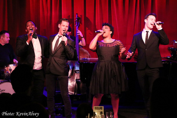 Photos: The Brat Pack Featuring Kathryn Allison, Sam Gravitte, Luke Hawkins & Jelani Remy Debuts At Birdland Image