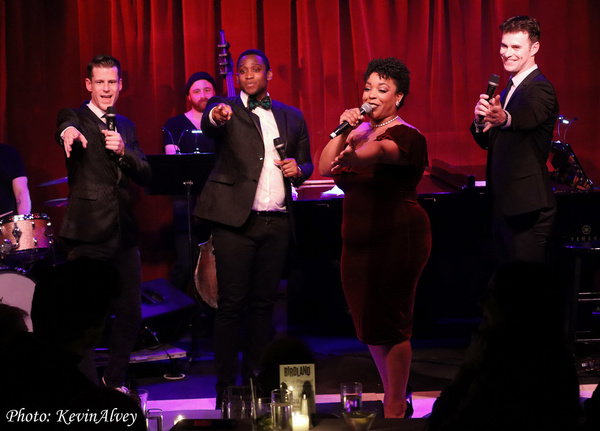 Photos: The Brat Pack Featuring Kathryn Allison, Sam Gravitte, Luke Hawkins & Jelani Remy Debuts At Birdland Image