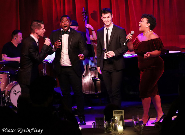 Photos: The Brat Pack Featuring Kathryn Allison, Sam Gravitte, Luke Hawkins & Jelani Remy Debuts At Birdland Image