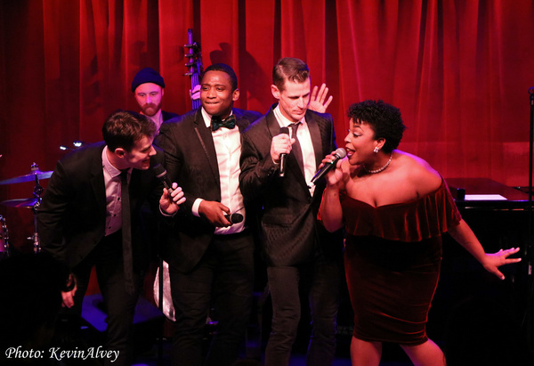 Photos: The Brat Pack Featuring Kathryn Allison, Sam Gravitte, Luke Hawkins & Jelani Remy Debuts At Birdland Image