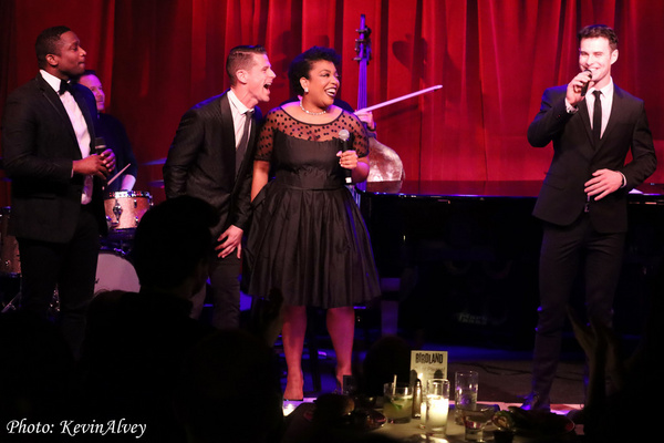 Photos: The Brat Pack Featuring Kathryn Allison, Sam Gravitte, Luke Hawkins & Jelani Remy Debuts At Birdland Image