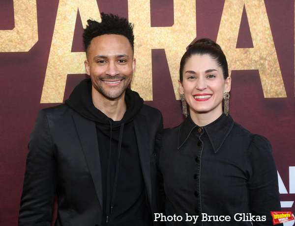 Photos: The Cast of PARADE Walks the Red Carpet on Opening Night Image