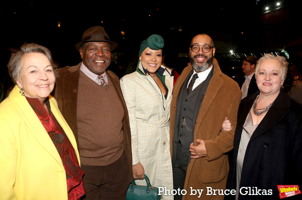 Photos: Stars Arrive on the Red Carpet at Opening Night of PARADE Image