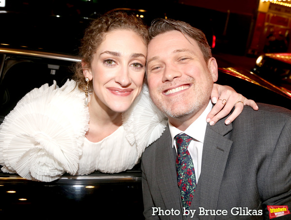 Photos: Stars Arrive on the Red Carpet at Opening Night of PARADE Image