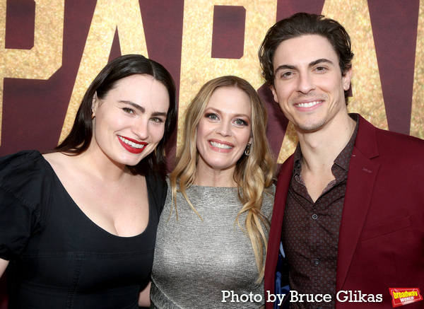 Photos: Stars Arrive on the Red Carpet at Opening Night of PARADE Image