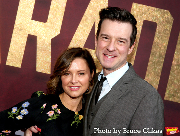 Photos: Stars Arrive on the Red Carpet at Opening Night of PARADE Image