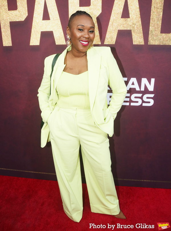 Photos: Stars Arrive on the Red Carpet at Opening Night of PARADE Image