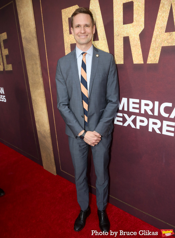 Photos: Stars Arrive on the Red Carpet at Opening Night of PARADE Image