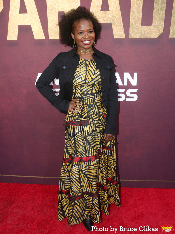 Photos: Stars Arrive on the Red Carpet at Opening Night of PARADE Image