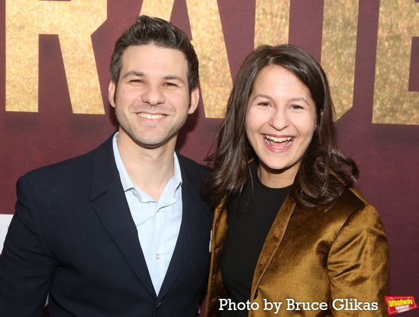 Photos: Stars Arrive on the Red Carpet at Opening Night of PARADE Image