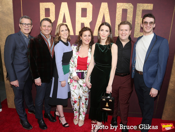 Photos: Stars Arrive on the Red Carpet at Opening Night of PARADE Image
