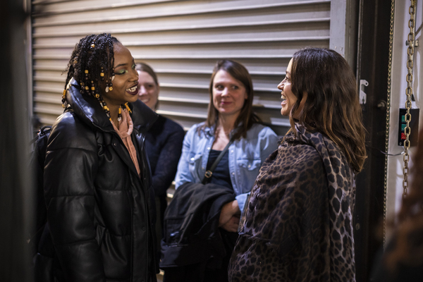 Photos: Alanis Morissette Visits The Cast Of JAGGED LITTLE PILL Backstage At The National Theater Image