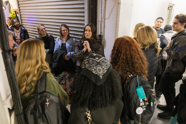 Photos: Alanis Morissette Visits The Cast Of JAGGED LITTLE PILL Backstage At The National Theater Image