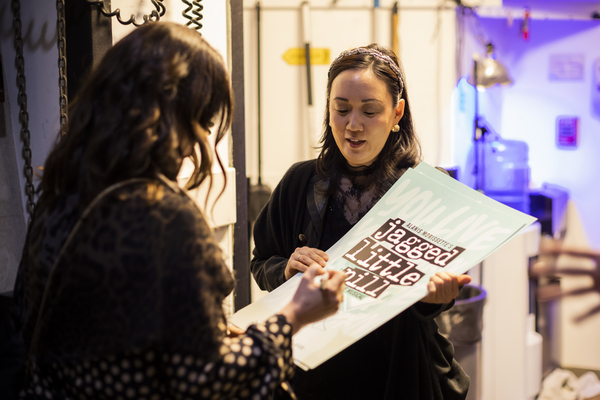 Photos: Alanis Morissette Visits The Cast Of JAGGED LITTLE PILL Backstage At The National Theater Image