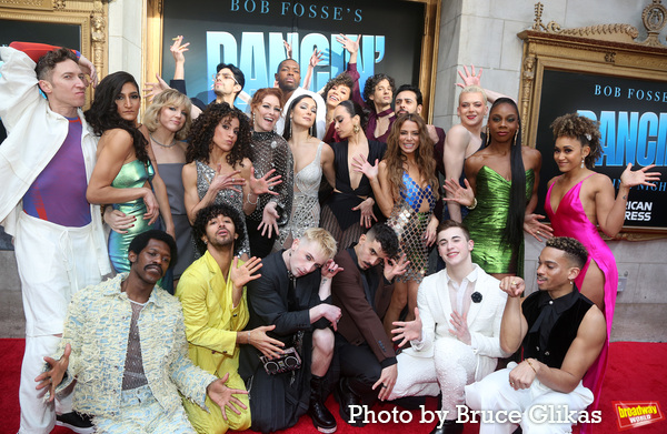 The "Dancin'" Cast: Yeman Brown, Dylis Croman, Jovan Dansberry, Jacob Guzman, Kolton  Photo