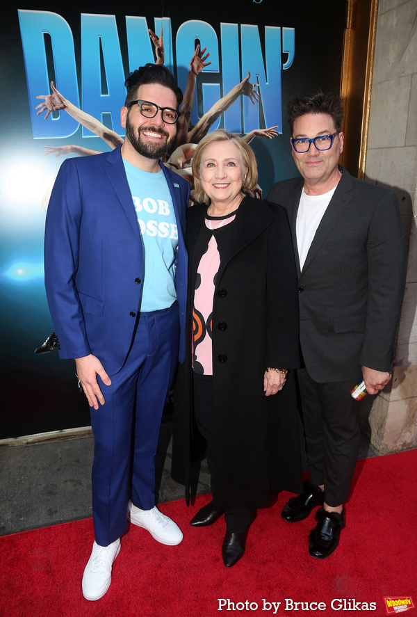 Rob Russo, Hillary Clinton and Jamie DuMont Photo