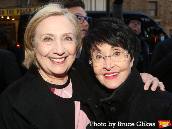 Hillary Clinton and Chita Rivera Photo