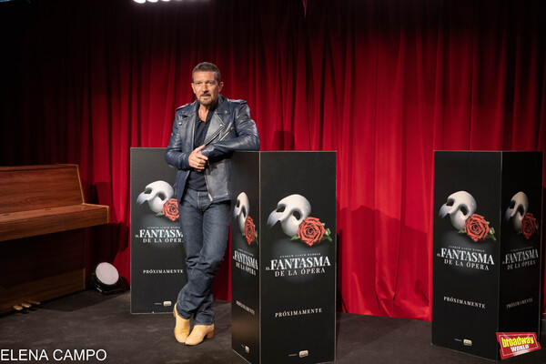 Photos: Antonio Banderas acude a las audiciones de EL FANTASMA DE LA ÓPERA 