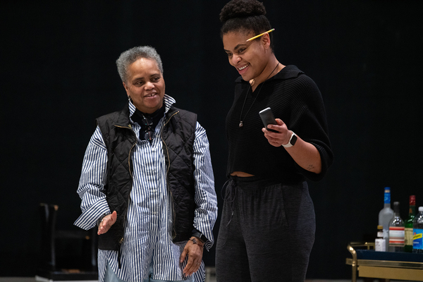 Photos: Go Inside Rehearsals for LAST NIGHT AND THE NIGHT BEFORE at Steppenwolf Image