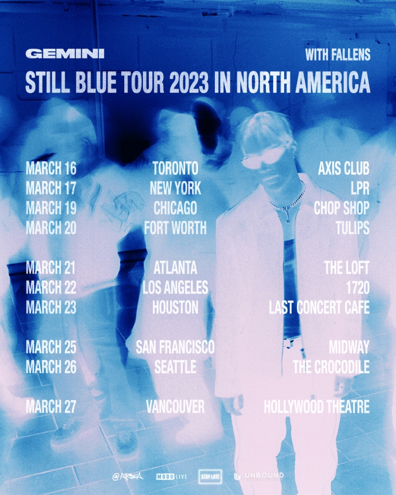 Interview: GEMINI Dives Deep Into his Music, Inspirations, and “STILL BLUE” Tour! Image