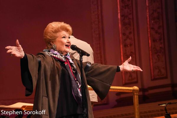 Photos: Marilyn Maye Prepares For Her Carnegie Hall Debut With The New York Pops Image