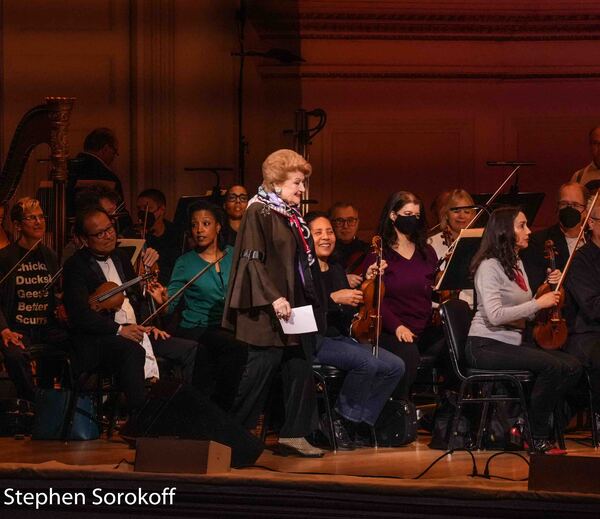 Photos: Marilyn Maye Prepares For Her Carnegie Hall Debut With The New York Pops Image