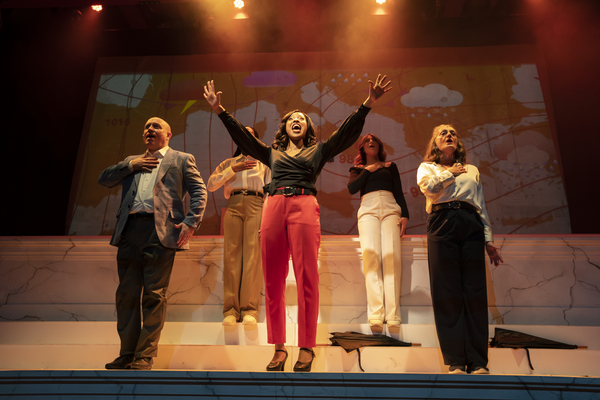 Photos: First Look at Sebastien Torkia, Sally Ann Triplett & More in BERLUSCONI A NEW MUSICAL Image