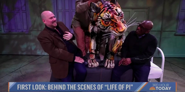 Video: Go Behind LIFE OF PI's Puppetry on THE TODAY SHOW Photo