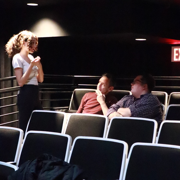 Photos: Go Inside Rehearsals for ON THE RIGHT TRACK at AMT Theater Image