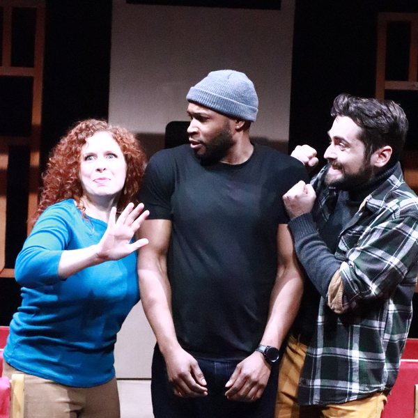 Photos: Go Inside Rehearsals for ON THE RIGHT TRACK at AMT Theater Image