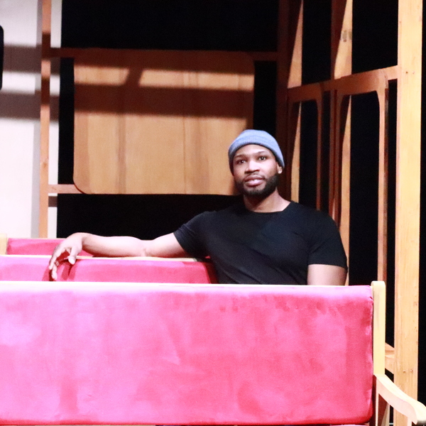 Photos: Go Inside Rehearsals for ON THE RIGHT TRACK at AMT Theater Image