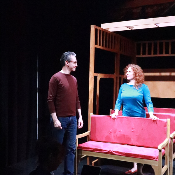 Photos: Go Inside Rehearsals for ON THE RIGHT TRACK at AMT Theater Image