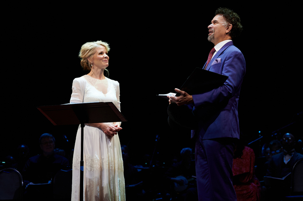 Kelli O'Hara and Brian Stokes Mitchell  Photo