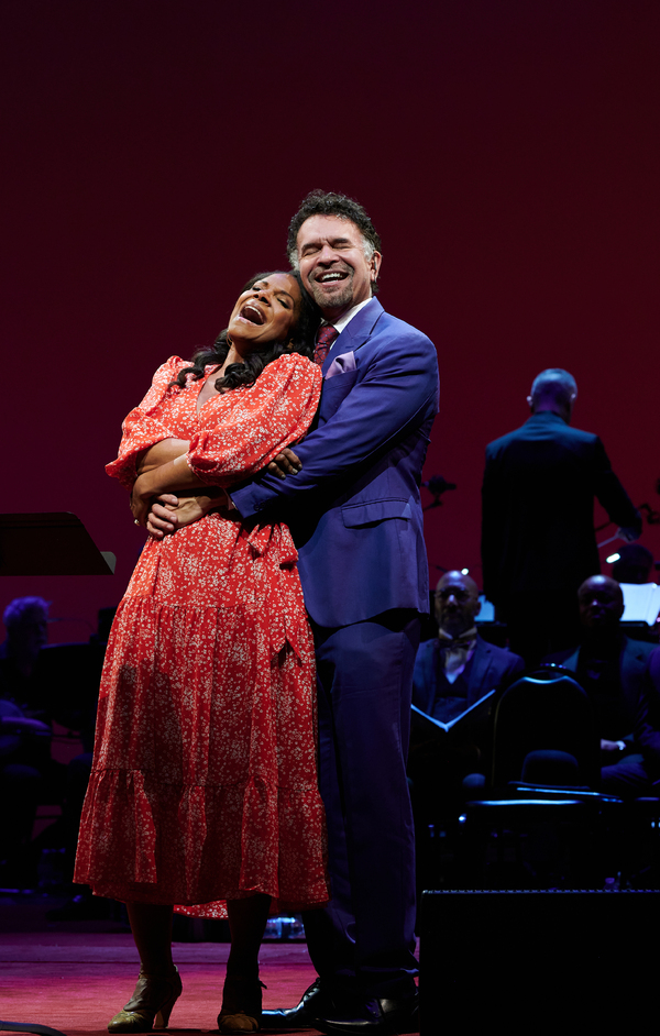 Audra McDonald and Brian Stokes Mitchell  Photo