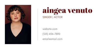 Student Blog: Graphic Design and the Actor: Branding 101 Image