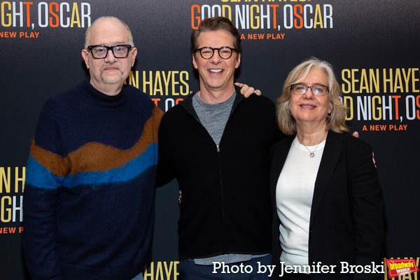 Photos: Sean Hayes & the Cast of GOOD NIGHT, OSCAR Meet the Press Image