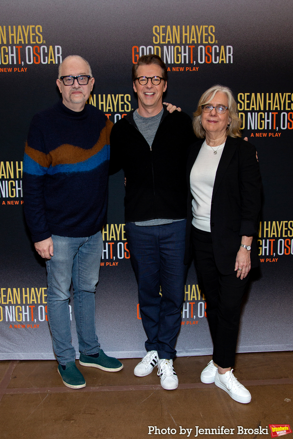 Photos: Sean Hayes & the Cast of GOOD NIGHT, OSCAR Meet the Press Image
